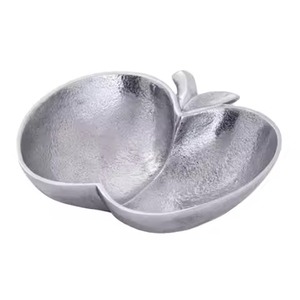Luxury Table Metal Dry Fruit Bowl Premium Snack Dish Decorative Serving Bowl Stylish Gift Item - Product Image 2