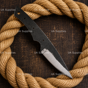 Cuchillo utilitario UA Supplies 1095 de alta calidad, estilo bisturí, hoja completa de 8 pulgadas con punta caída, OEM disponible, para bricolaje y caza. - Product Image 4