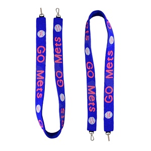 BALL Go Mets Sangle de sac à main perlée Sangles de sac de perles de rocaille en or blanc personnalisées Sangle perlée personnalisée pour sacs - Product Image 1