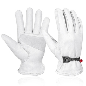 Reinforced Cowhide Grain Leather Driver <b>Gloves</b> Heavy Duty Heat and Spark Resistant New Design Custom Logo Work <b>Gloves</b> - Product Image 1