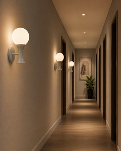 Lámpara de Pared LED Moderna para Exteriores, Metal + Vidrio, IP65, Regulable, 3000K, AC120V - Product Image 6