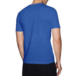 Camisetas de cuello en V para hombre, estilo nuevo, diseño estampado, 100% algodón, corte holgado, talla personalizada, mejor calidad, al por mayor. - Product Image 6