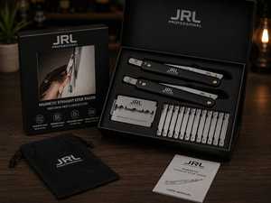 JRL Gold <b>Straight</b> Razor High Quality Shaving Tool Custom Logo Color Packing - Product Image 6