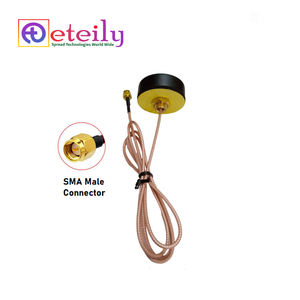 Antenne compacte 4G à fixation par vis avec câble RG316 et connecteur SMA (M) (46MM) – Antennes de communication à fixation adhésive par vis - Product Image 1