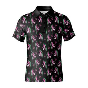 เสื้อโปโลพรีเมียมสั่งพิมพ์ลายได้ 95% โพลีเอสเตอร์ 5% สแปนเด็กซ์ แห้งเร็ว สำหรับกีฬากอล์ฟ รับผลิตแบบ OEM ODM จากโรงงานโดยตรง - Product Image 3