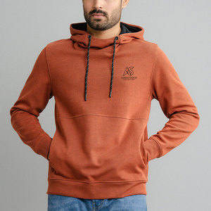 Sudadera básica de algodón suave con estilo relajado para uso diario, cómoda para actividades al aire libre y un look informal. - Product Image 1