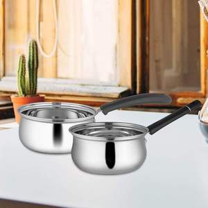 2-Piece <b>Stainless</b> <b>Steel</b> <b>Sauce</b> <b>Pan</b> Combo - Product Image 1