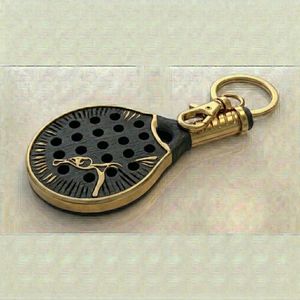 <b>Personalized</b> Custom Size Rubber Padel Racket <b>Keychain</b> 2D Embossed Design Durable Promotional Gift Item Custom Logo Custom - Product Image 6
