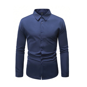 Camisa de Vestir para Hombre de Diseño Perfecto, Alta Calidad, Hecha a Medida, Antiarrugas, Última Tendencia, con el Mejor Fabricante - Product Image 1