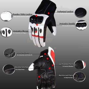 Gants de moto pour la conduite sportive, course intensive, intérieur doux, vêtements de sport pour moto - Product Image 5