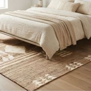 Top Quality Geometric Pattern Jute Area <b>Rug</b> Rectangle Bohemian Style Flat Weave Eco Friendly Living Room Use - Product Image 4