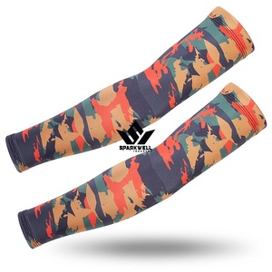 Manches anti-UV unisexes en spandex et polyester, unies, respirantes, extensibles, rafraîchissantes, pour le cyclisme, protection solaire pour adultes - Product Image 4