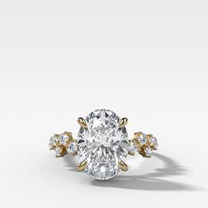3 CT Oval Cut IGI Certified Lab Grown Diamond <b>Solitaire</b> <b>Ring</b> 14K 18K Solid Gold 925 <b>Silver</b> 1.5mm Band Engagement <b>Ring</b> Wholesale - Product Image 1