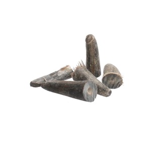 Corne de buffle naturelle écologique, pointe polie, design rustique moderne, haute qualité, noir - Product Image 4
