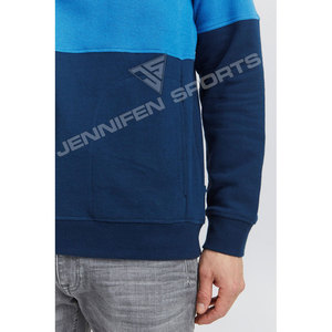Sweat-shirts d'hiver multicolores vierges, personnalisables avec logo brodé, épais, coupe oversize à épaules tombantes, 100% coton pour homme - Product Image 5