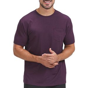 Hot Sale Streetwear Drop Shoulder Oversize <b>Tshirt</b> Men Vintage Distressed Boxy Short Sleeve Mock Neck T Shirt Quick Dry Customize - Product Image 6
