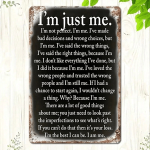 CIFbuy Targa in Alluminio Vintage Rustica 8x12 Pollici (20.3x30.5cm) Decorazione per la Casa con TikTok per Servizio Ritiro Temu - Product Image 6