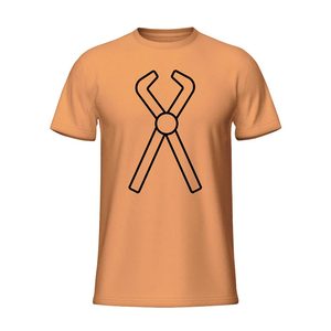 Camiseta de Manga Corta para Hombre, Estilo Básico, Color Sólido, Cuello Redondo, Tejido de Punto, Prenda Superior de Manga Corta - Product Image 1
