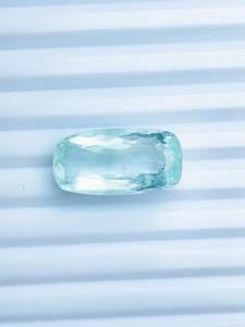 Aigue-marine naturelle taille émeraude 18,78 carats, couleur bleu ciel premium, clarté excellente, pierre précieuse certifiée IGI avec un bel éclat - Product Image 6