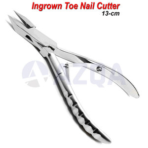 Coupe-ongles incarnés en acier inoxydable à lame droite, pince à ongles pour ongles épais, usage en pédicure et podologie - Product Image 3