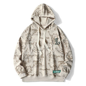 Sudaderas Unisex Extra Grandes de Felpa de Algodón, Sudaderas con Capucha Estampadas Personalizadas de Alta Calidad, Suministro ODM, Distribuidor, Otoño - Product Image 1