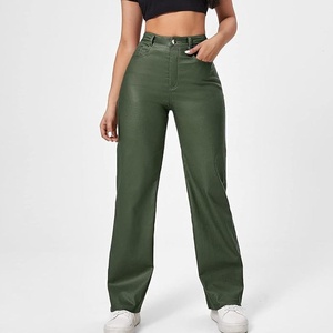 Pantalon de streetwear d'hiver pour femme, en toile de haute qualité, séchage rapide, taille élastique, motif uni, décontracté, faible MOQ, respirant - Product Image 5