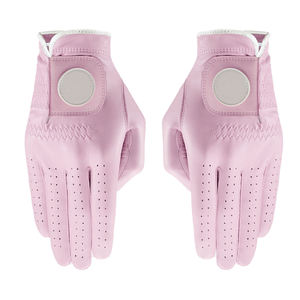 ถุงมือกอล์ฟกันลื่น WARPRO INDUSTRY รุ่น SS-GG-11 สีชมพู ทำจาก PU ระบายอากาศได้ดี ปิดด้วยแถบตีนตุ๊กแก สำหรับมือซ้าย เหมาะสำหรับทุกเพศ พิมพ์ลายดิจิตอล - Product Image 4