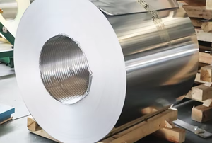 Bobines d'aluminium en stock pour fabricants : feuilles d'aluminium pour isolation de tuyaux 0,3 mm, 0,4 mm, 0,45 mm, 0,5 mm, bobine d'aluminium 1060 3003 - Product Image 6