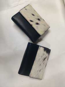 Juego de 2 Carteras de Cuero Genuino 100% con Estampados de Animales, Diseño Minimalista, Cierre Plegable, para Uso Diario, Calidad Premium, Superventas 2026 - Product Image 1