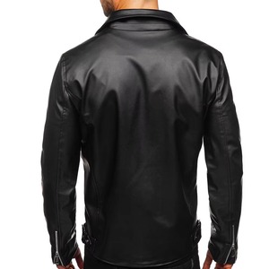 Veste en cuir tendance pour homme, veste en cuir d'agneau véritable, veste en cuir classique élégante pour homme, veste d'extérieur de haute qualité - Product Image 4