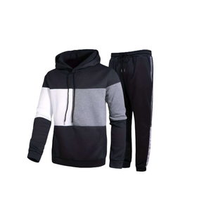 Chándal de Invierno para Hombre de Primera Calidad, con Capucha, Corte Regular, Logotipo Personalizado al por Mayor, Pantalones Deportivos 100% Algodón, ECHO EDGE APPAREL - Product Image 4