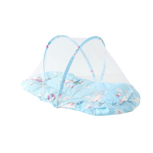 <span class=keywords><strong>Lit</strong></span> moustiquaire pour enfant, nouveau modèle du fabricant d'origine, avec coussin en coton et moustiquaire intégrée, pliable et portable. - Product Image 1