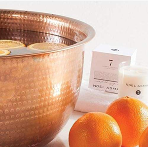 Elegante Cuenco de Cobre Martillado para Spa, Diseñado para Pedicura, Baño de Pies, Masajes y Tratamientos de Spa con un Acabado Brillante y Hermoso - Product Image 1