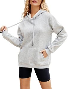 Women's Sherpa Fleece <b>Hoodie</b> Warm <b>Teddy</b> Pullover Winter Sweatshirt Ladies Plush Sherpa <b>Hoodie</b> Soft Fuzzy Fleece Winter Pullover - Product Image 2