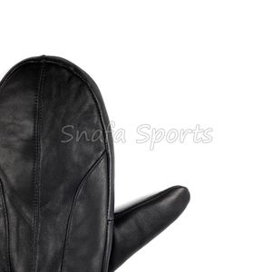 Mitaines en cuir renforcées, coupe-vent, imperméables et thermiques pour temps froid, unisexes, prix de gros - Product Image 5