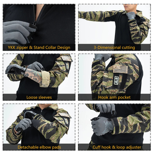 Pantalon de chasse camouflage pour homme avec genouillères, imperméable, vêtements d'extérieur, équipement tactique d'hiver - Product Image 4