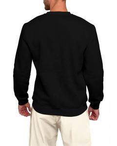 Sudadera de Forro Polar para Hombre The GYM PEOPLE, Cuello Redondo, Corte Regular, Suave, Bordada, de Secado Rápido, 100% Algodón, Invierno, 380gsm - Product Image 5