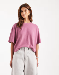 T-shirt pour femme, coupe ajustée, design personnalisé, coton/polyester, manches courtes, longueur normale, streetwear, appliques - Product Image 3