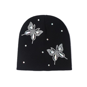 Gorros de lana gruesa estilo pescador para hombre, gorros cortos tipo calavera, gorros de punto cálidos de invierno para skater y streetwear. - Product Image 2