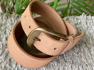 Nuevo cinturón de cuero con hebilla para hombre, cinturón informal Formal impecable de alta calidad, cinturón marrón de cuero genuino para hombre con hebilla ajustable - Product Image 2