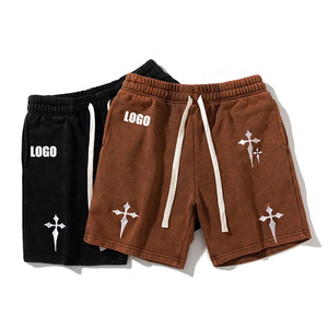 Custom Cotton Men's Shorts Summer Short Mens 100% Cotton Shorts - Product Image 1