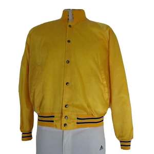Veste d'hiver en soie pour homme de style moderne, col montant, logo sur le devant, tissu respirant et léger, respectueux de l'environnement, pour une utilisation quotidienne en extérieur - Product Image 1