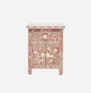 Table en os incrusté fait main HANNAN HANDICRAFT pour salon contemporain, décoration intérieure, mobilier artisanal indien, marchés d'exportation mondiaux - Product Image 6