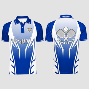 Camiseta de Polo para Pickleball, Secado Rápido, Estilo Golf, para Hombre, Venta al Por Mayor OEM - Product Image 1