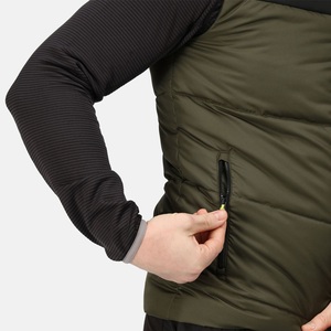 Gilet matelassé sans manches pour homme, color block, décontracté, léger, chaud, pour l'été et l'automne, en tissu doux, style urbain - Product Image 5