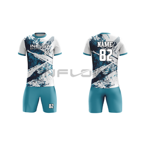 เสื้อฟุตบอลสั่งทำพิเศษ แบบซับลิเมชั่น คุณภาพพรีเมียม ดีไซน์ใหม่ ชุดทีมชาย - Product Image 2