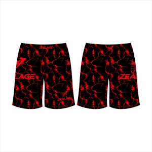 Shorts de MMA personalizados, tela microelástica, shorts de combate con impresión por sublimación, cintura elástica, shorts de grappling BJJ MMA hechos en Pakistán. - Product Image 1