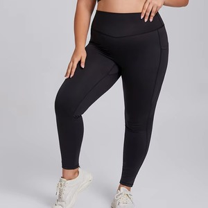 Custom Wholesale Women’s Seamless V-Waist Yoga <b>Leggings</b> Breathable <b>Tummy</b> <b>Control</b> Scrunch Butt Fitness <b>Gym</b> Pants - Product Image 2