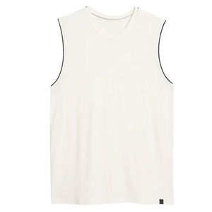 เสื้อกล้ามออกกำลังกายผู้ชาย โพลีเอสเตอร์ 100% สำหรับฤดูร้อน น้ำหนักเบา ไม่มีแขน เหมาะสำหรับฟิตเนสและออกกำลังกาย - Product Image 1