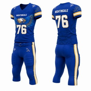 Uniforme de Fútbol Americano de Alto Rendimiento, Uniforme de Fútbol Americano de Calidad, Diseño Atlético Flexible, Uniforme para Equipo de Fútbol Americano - Product Image 6